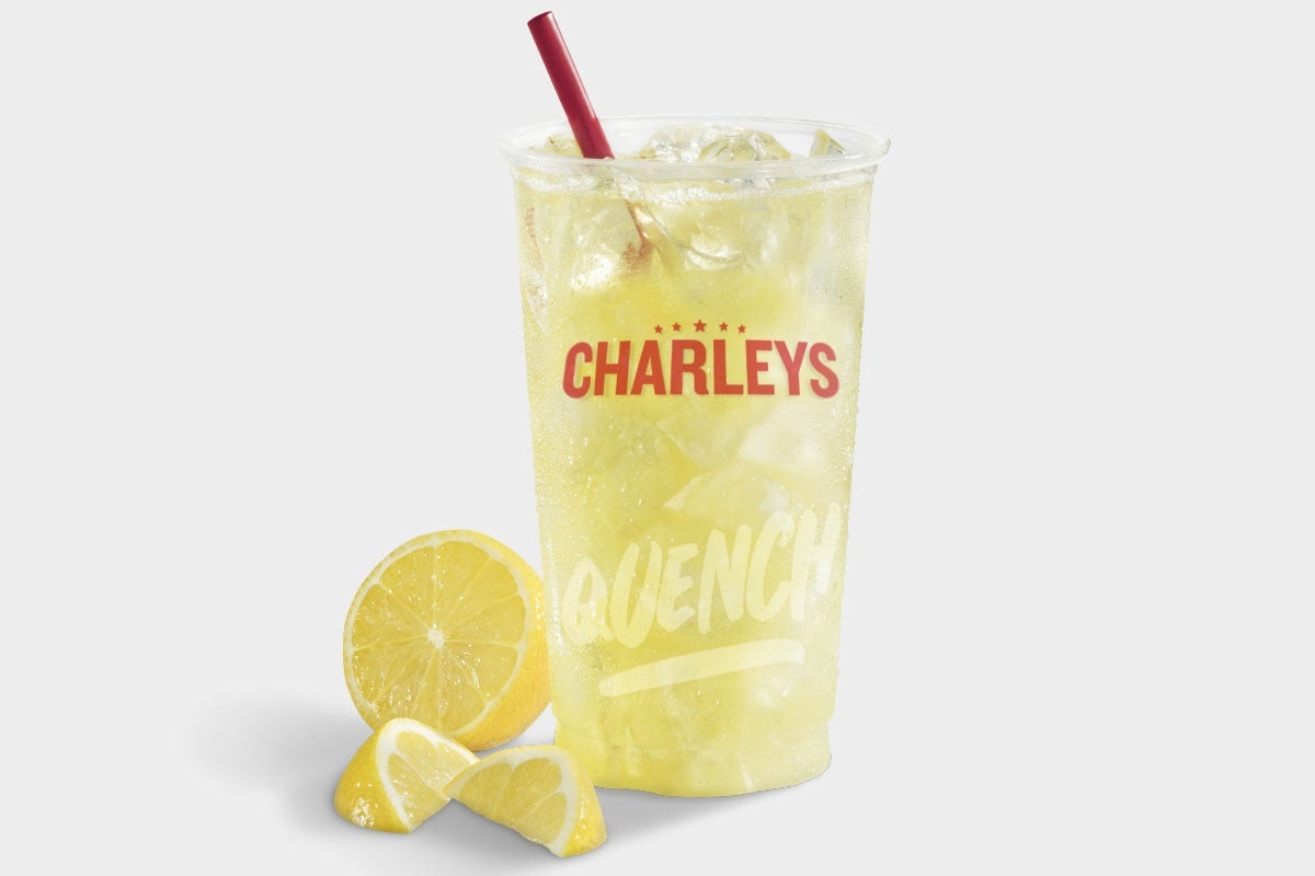 Charleys Cheesesteaks - You could be sipping lemonade from a work of art.  🖤 Our NEW cups are available for a limited time only when you order a large  drink in-store or